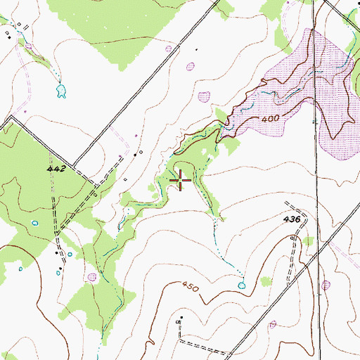 Topographic Map of Round Top Area History Museum, TX