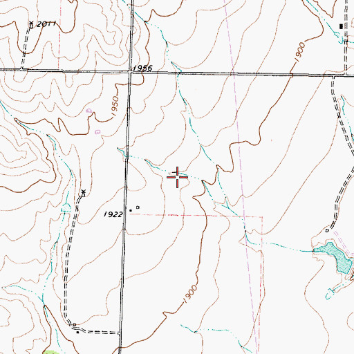 Topographic Map of City County Heritage Museum, TX