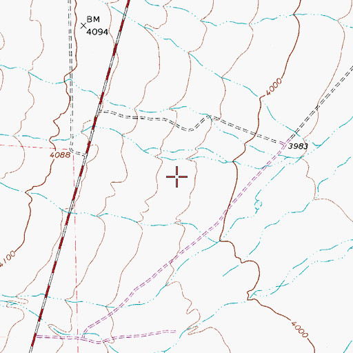 Topographic Map of Culberson County Historic Museum, TX