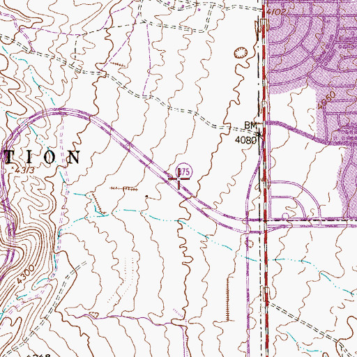 Topographic Map of Border Patrol Museum, TX