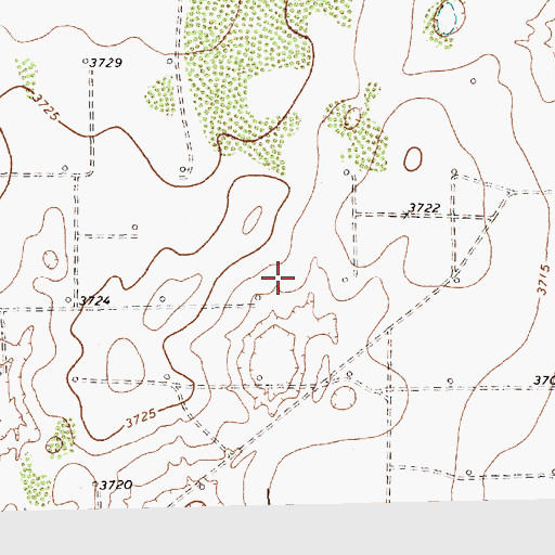 Topographic Map of Whiteface Historical Museum, TX