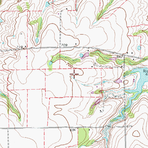 Topographic Map of Collin County Farm Museum, TX