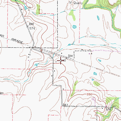 Topographic Map of Heard Natural Science Museum, TX