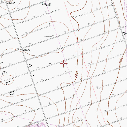 Topographic Map of Million Barrel Museum, TX