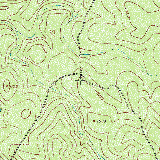 Topographic Map of San Saba County Historical Museum, TX