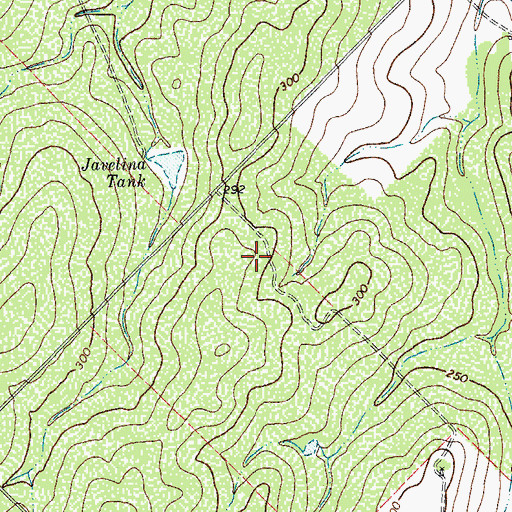 Topographic Map of Grace Armantrout Museum, TX