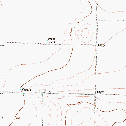 Topographic Map of O'Donnell Museum, TX