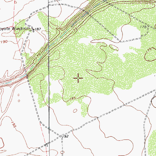 Topographic Map of Heritage Museum, TX