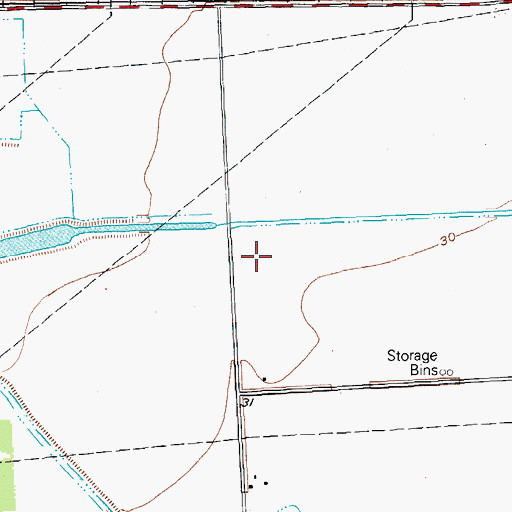 Topographic Map of Brown-Dorsey Medallion Home, TX