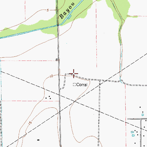 Topographic Map of Spindletop-Gladys City Boomtown Museum, TX