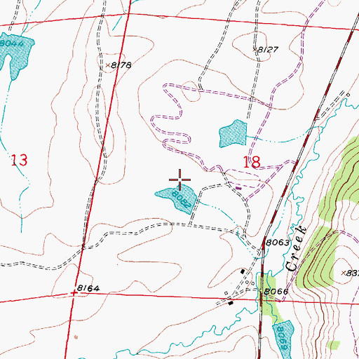 Topographic Map of F W Linke Number 3 Dam, CO