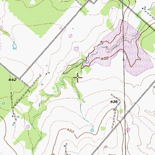 Topographic Map of Skillman Southwestern Branch Library, TX