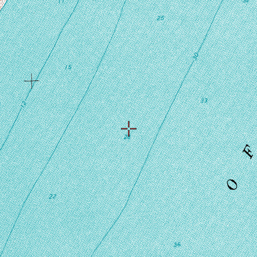 Topographic Map of Smithville Public Library, TX