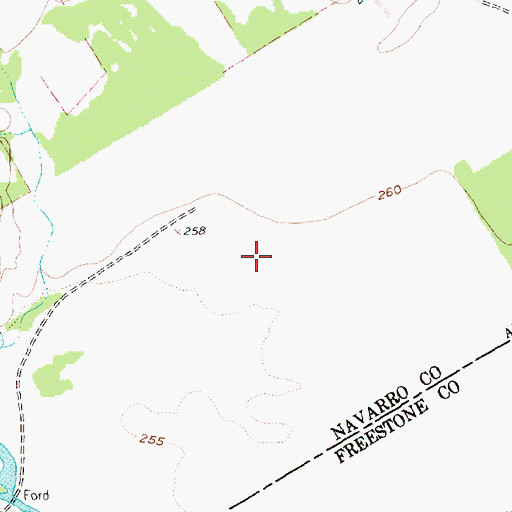 Topographic Map of Navasota Public Library, TX