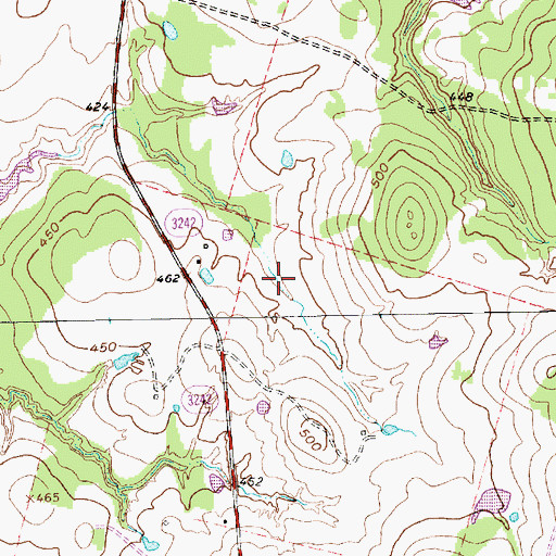 Topographic Map of Nicholas P Sims Library, TX