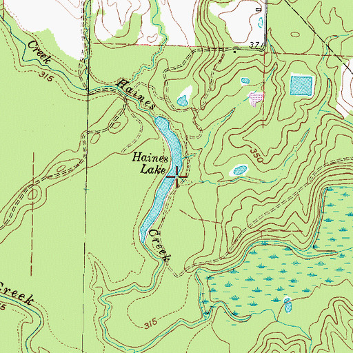 Topographic Map of Houston Public Library, TX