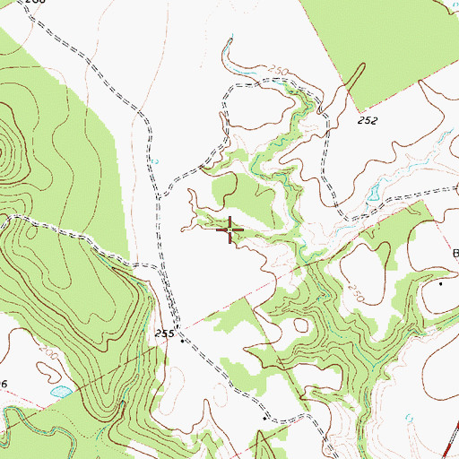 Topographic Map of Katy Library, TX