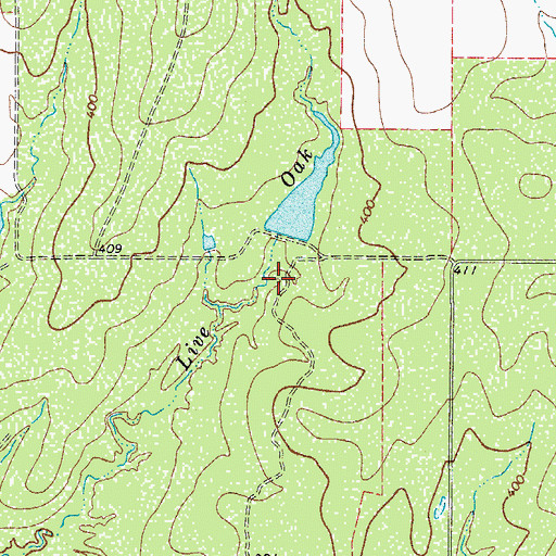 Topographic Map of Leon Valley Public Library, TX
