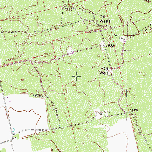 Topographic Map of Hemphill County Library, TX