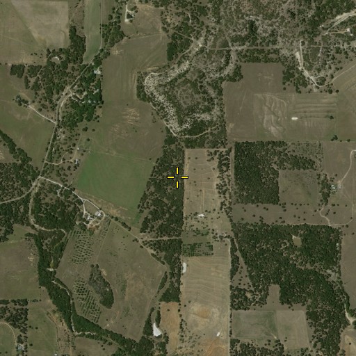 Aerial/Satellite Image of Centennial Memorial Library, TX