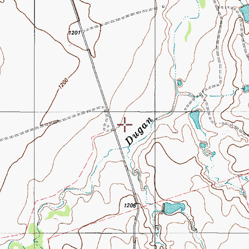 Topographic Map of Butt - Holdsworth Memorial Library, TX