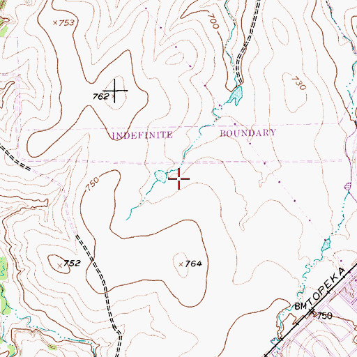 Topographic Map of HealthSouth City View Rehabilitation Hospital, TX