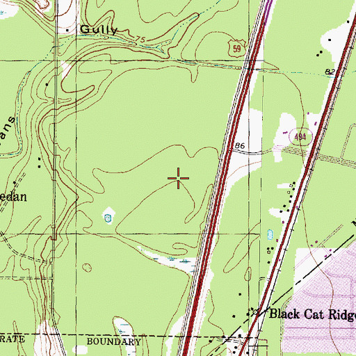 Topographic Map of Kingwood Medical Center, TX