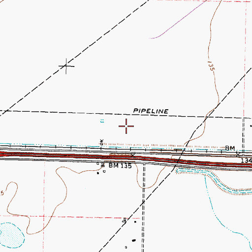 Topographic Map of Memorial Hermann Katy Hospital, TX