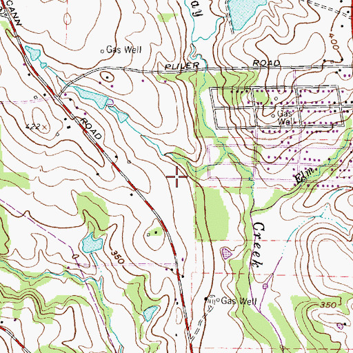 Topographic Map of Behavioral Hospital of Longview, TX