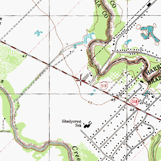 Topographic Map of The Believers Covenant Church, TX