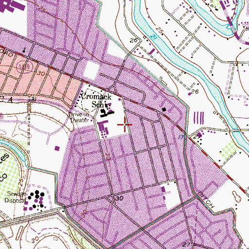 Topographic Map of First Mexican Baptist Church, TX