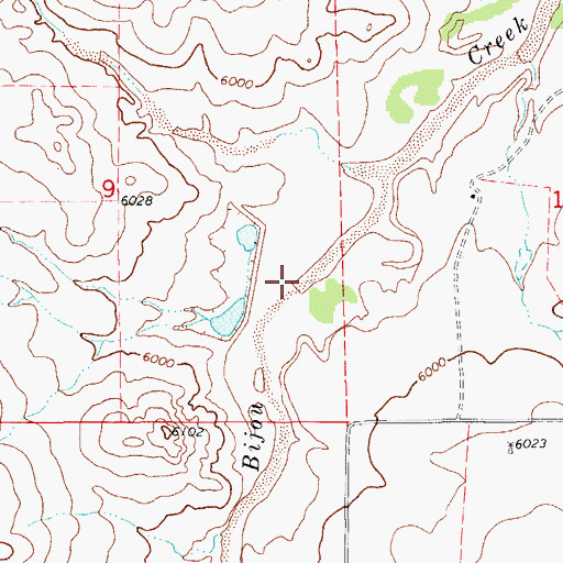 Topographic Map of Maguire Dam, CO