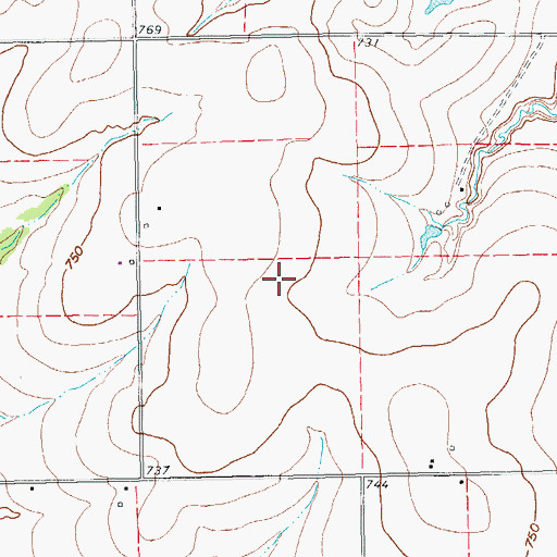 Topographic Map of Stonebridge Drive Baptist Church, TX
