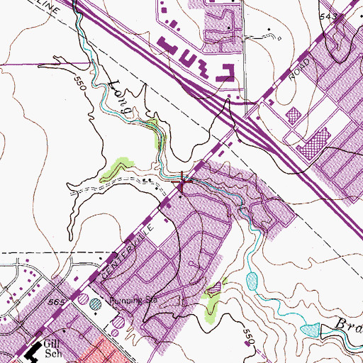 Topographic Map of Church of Resurrection, TX
