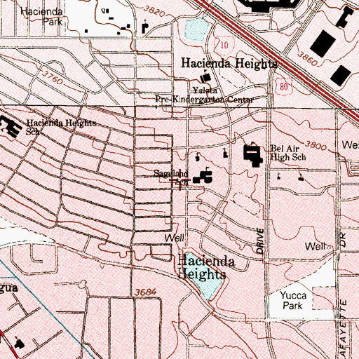 Topographic Map of Mount Olive Baptist Church, TX