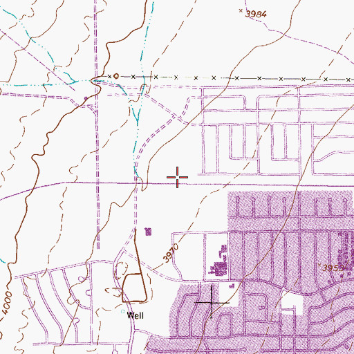 Topographic Map of Christ the Savior Catholic Church, TX
