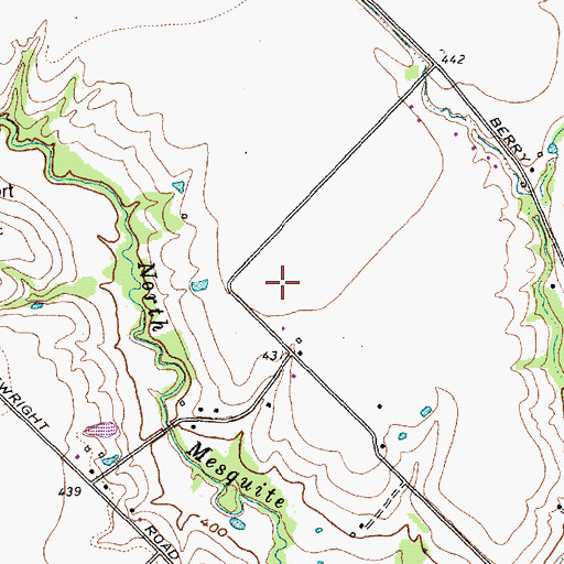 Topographic Map of Chapel of Praise Dallas Church, TX