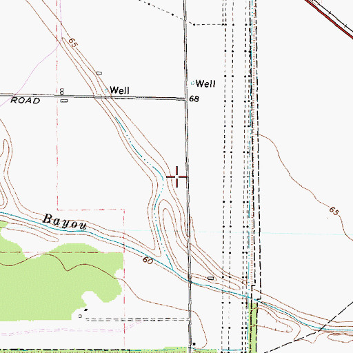 Topographic Map of Providence Presbyterian Church, TX