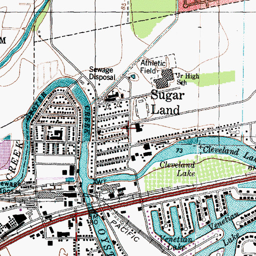 Topographic Map of First Hispanic Baptist Mission Church, TX