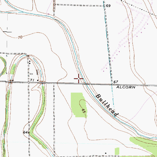Topographic Map of First Colony Church of Christ Youth Ministry, TX