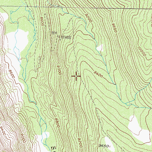 Topographic Map of North Lake Trail, CO