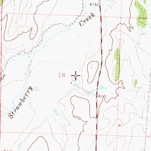 Topographic Map of Niblock Ditch, CO