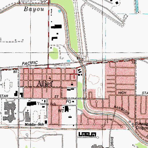 Topographic Map of Upper Room Fellowship Church, TX