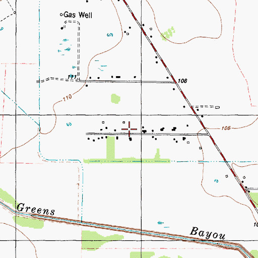 Topographic Map of Grace Romanian Pentecostal Church, TX