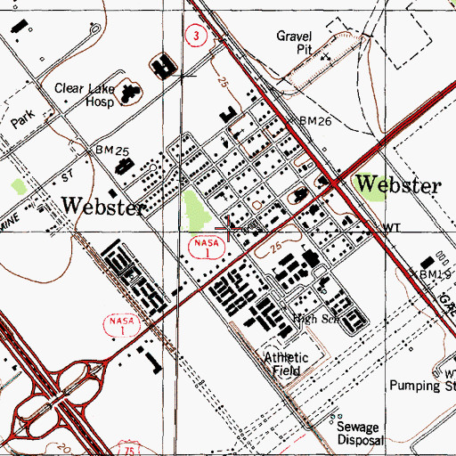 Topographic Map of Saint John the Theologian Greek Orthodox Church, TX