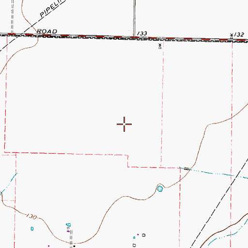 Topographic Map of Katy Church of the Nazarene, TX