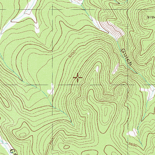 Topographic Map of Elk Mountain Trail, CO