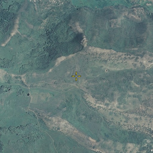 Aerial/Satellite Image of Monegar Ridge, CO