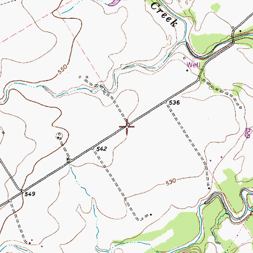 Topographic Map of Harris Creek Baptist Church, TX
