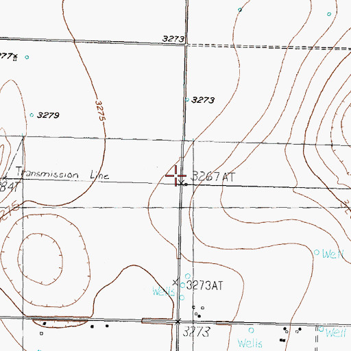 Topographic Map of Live Oak Community Church, TX